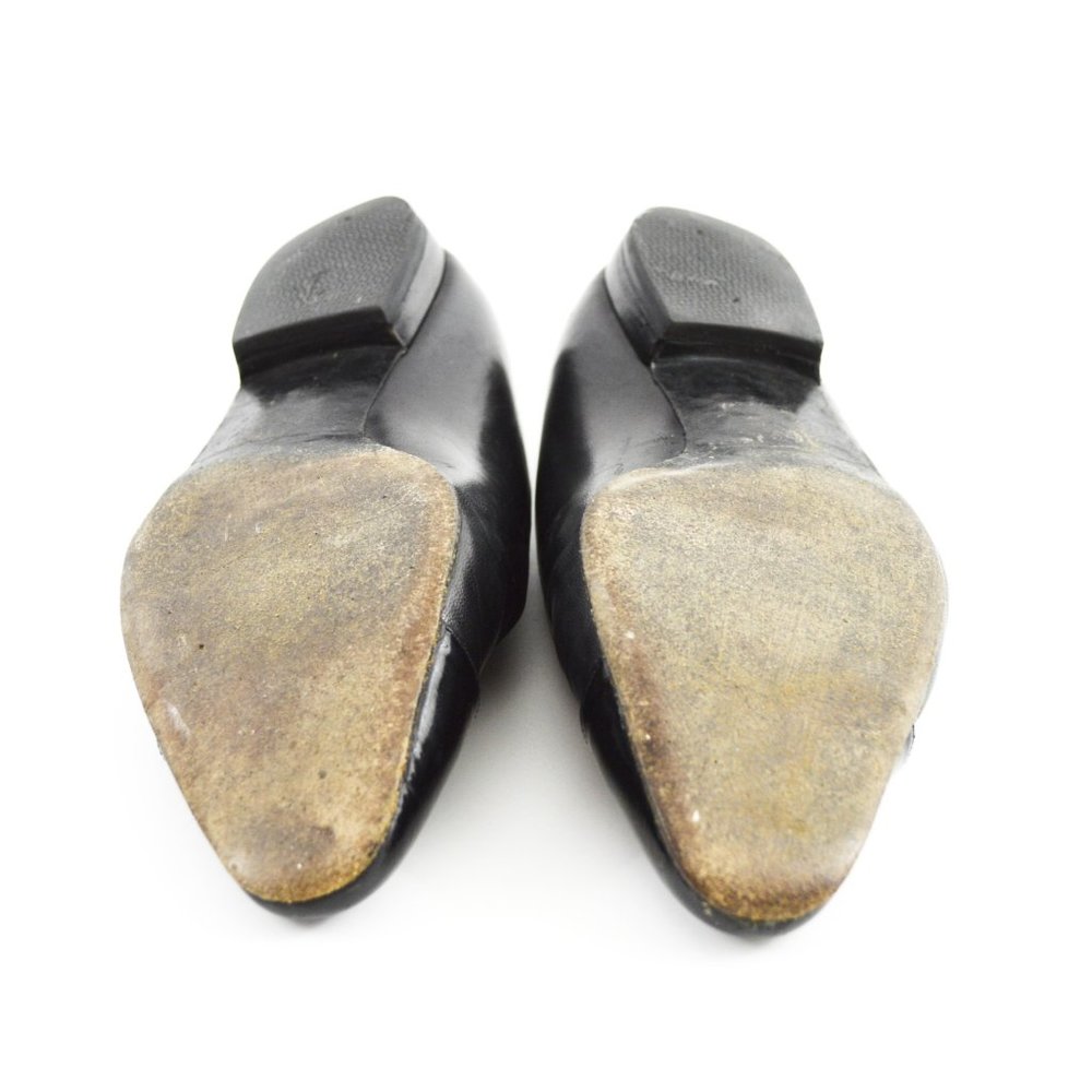 Chanel Leather Patent Toe Ballet Flats #199-34 - Picture 5 of 5